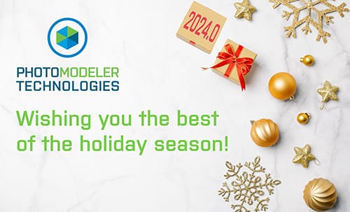 Season Greetings PhotoModeler 2024