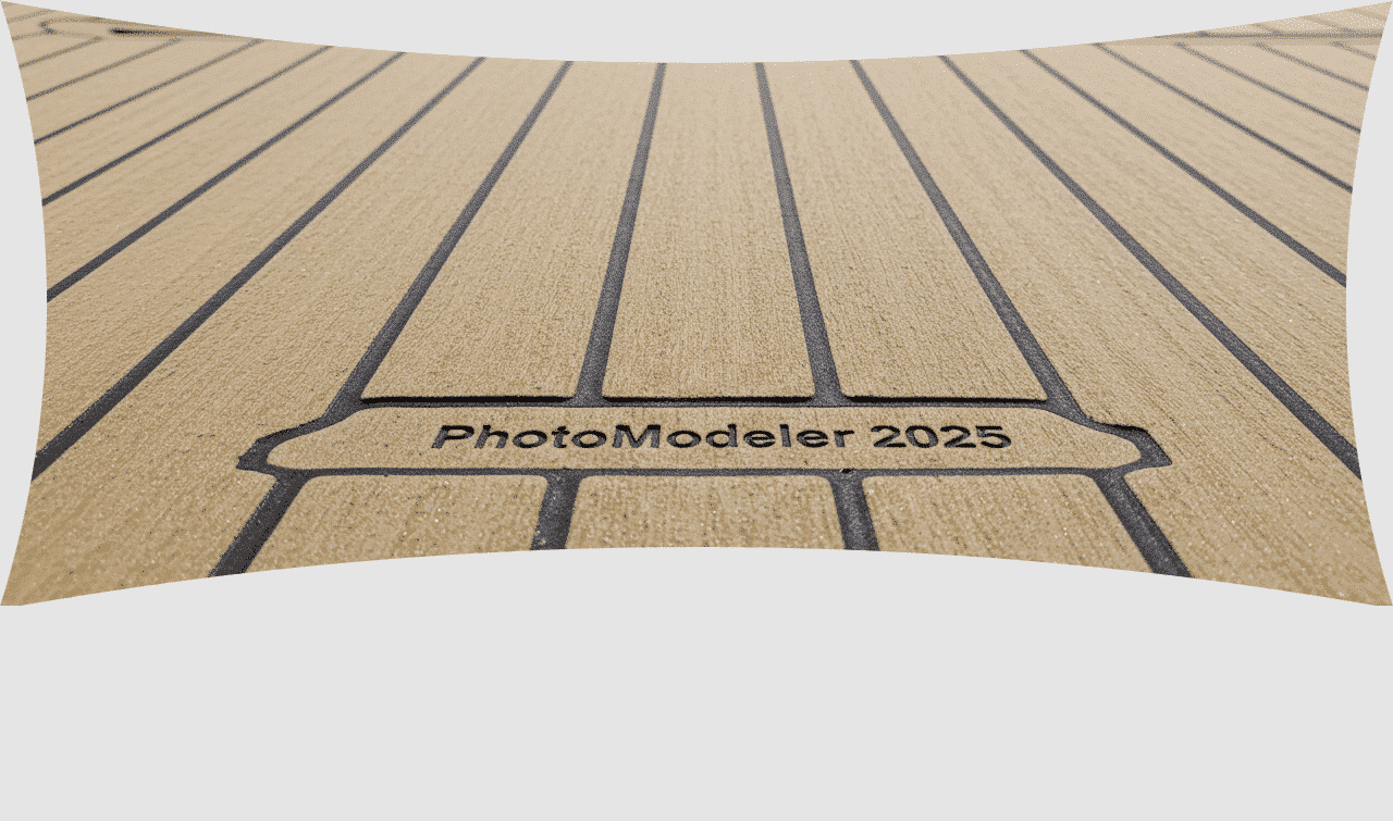 PhotoModeler 2025 Engraved on EVA Foam